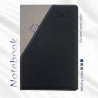 Carnet de notes personnalisé en cuir rigide A5/A4 pour entreprise, journal de bureau, cadeau promotionnel, 100 feuilles