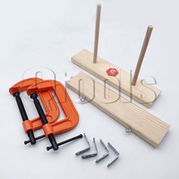 En Stock Usine Vente DIY Tapis Fait Main Broderie En Bois Tufting Cadre Tailles Personnalisées Cadre De Bureau