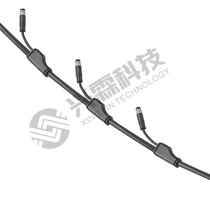 ข้อต่อไฟฟ้าทองแดงแบบ Y ชนิดกันน้ำ IP67 300V พร้อมปลอกหุ้ม <span class=keywords><strong>PVC</strong></span> 10A แบบตัวผู้ตัวเมีย สำหรับไฟส่องสว่าง ลดราคาพิเศษ - Product Image 5
