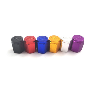 Tapa de válvula de neumático, piezas universales de modificación de automóviles, de colores, para vehículos eléctricos y modelos Xiaomi - Product Image 1