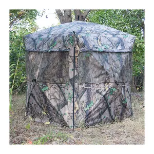 La caccia della tenda del camuffamento della tenda da caccia cieca all'aperto del camuffamento durevole quadrato di alta qualità può osservare le riprese di 360 gradi