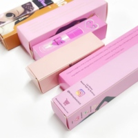 Boîte d'emballage pour produits cosmétiques, petite boîte en carton, logo personnalisé, boîte en papier pour soins de la peau, vente en gros, emballage cosmétique blanc, carton ivoire