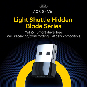 Plery U160 aic8800fc <span class=keywords><strong>Wifi</strong></span> 6 USB <span class=keywords><strong>Adapter</strong></span> 2.4GHz 300Mbps wpa3 cho <span class=keywords><strong>Windows</strong></span> 7 <span class=keywords><strong>8</strong></span> 10 11 PC máy tính xách tay - Product Image 2