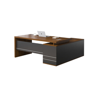 Ensemble de bureau en forme de L de style simple, table pour ordinateur portable, nouveau style, table de patron, appartement, hôpital, écologique, durable