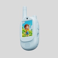 Talkie-walkie vidéo HD avec son clair et longue durée de vie de la batterie pour les enfants, à utiliser autour de la maison et dans la cour