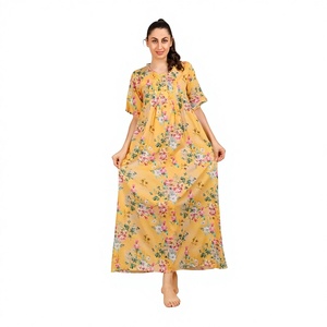 Abiti da <span class=keywords><strong>notte</strong></span> in cotone a manica corta da donna più venduti <span class=keywords><strong>di</strong></span> lusso abiti da <span class=keywords><strong>notte</strong></span> Sexy lisci traspiranti a prezzo all'ingrosso - Product Image 1