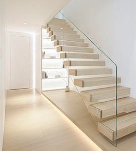 <span class=keywords><strong>Escalier</strong></span> flottant professionnel en forme de I <span class=keywords><strong>pas</strong></span> <span class=keywords><strong>cher</strong></span> prix marche en bois massif faisceau invisible <span class=keywords><strong>escalier</strong></span> droit intérieur - Product Image 3