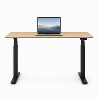 Base de bureau électrique à double moteur silencieux, réglable en hauteur, pour bureau et domicile