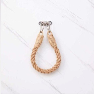 Soporte <span class=keywords><strong>de</strong></span> papel higiénico <span class=keywords><strong>de</strong></span> acero inoxidable 304 personalizado con cuerda <span class=keywords><strong>de</strong></span> yute sin perforaciones, estante <span class=keywords><strong>de</strong></span> almacenamiento <span class=keywords><strong>de</strong></span> rollos <span class=keywords><strong>de</strong></span> toallas <span class=keywords><strong>de</strong></span> papel para Baño - Product Image 2