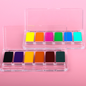 Personalizado 28 colores eléctrico <span class=keywords><strong>aura</strong></span> Hydra pastel húmedo cuerpo gráfico delineador de ojos proveedor neón pastel a granel <span class=keywords><strong>agua</strong></span> activada delineador de ojos paleta - Product Image 1