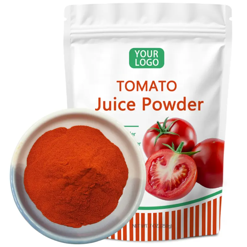 Натуральный 100% чистый растительный порошок Томатный Порошок спрей сушеный обезвоженный томатный порошок