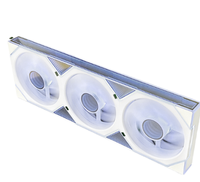 Ventilateurs de boîtier PC ARGB 120 mm, interface 6 broches, dissipateur thermique en plastique, roulement fluide, refroidisseur de processeur haute efficacité pour ordinateur
