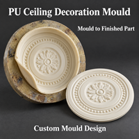 Moulure de plafond en résine Tietuo + noyau en élastomère PU C258-G2, haute précision, équipe de R&D expérimentée, logo personnalisé
