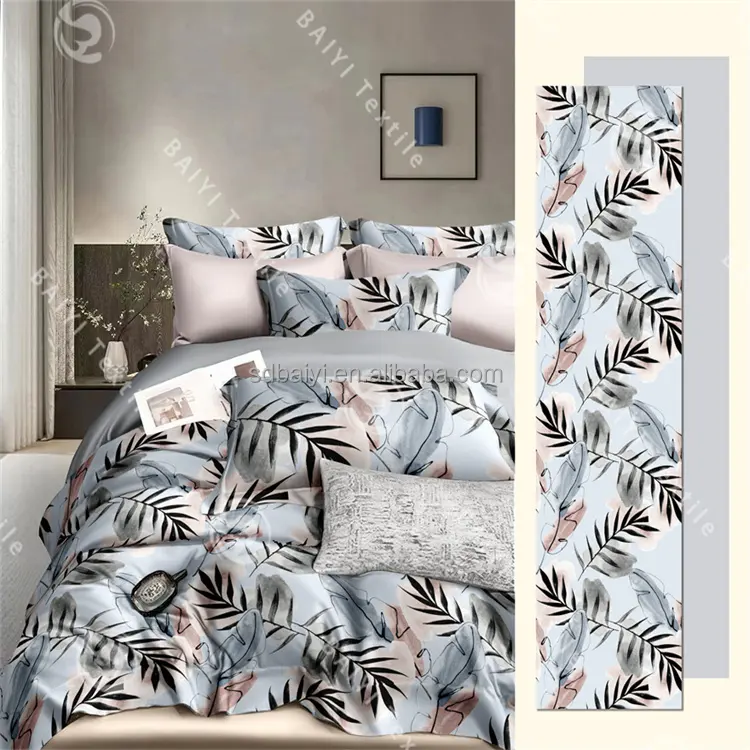 Bán buôn Nữ Hoàng bedsheets bedding Set 100% cotton cảm ứng tấm ga trải giường đôi Vua Kích thước xấu Khăn trải giường 2 người cho giường