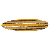 Tapis en microfibre à poils moyens, antidérapant, avec design personnalisé OEM, motif de pagaies, flocage décoratif