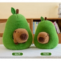 Jouets en peluche Capybara à l'avocat très vendus, oreiller, fabricants de jouets en peluche personnalisés