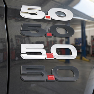 ELang 5.0 ABS Chrome Custom Auto Badge High Quality Electroplate 3D Letter Car Emblem Stickers Fan Club 3M Adhesive Car Body 1 - Product Image 3