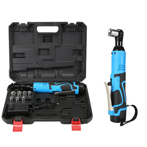 Clé de charge électrique 12V à <span class=keywords><strong>cliquet</strong></span> dynamométrique à angle de 90 degrés bricolage et tension nominale au lithium alimentée par batterie de qualité industrielle - Product Image 5