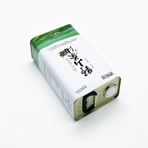 Lata Rectangular Vacía de 2.5 Litros para Aceite de Oliva, de Hojalata, con Impresión Offset para Uso Alimentario - Product Image 5