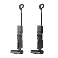 Aspirateur sans fil multi-surfaces pour hôtel, le mieux noté, à charge rapide, anti-emmêlement, avec grattoir en plastique, pour tapis et sols, nettoyage humide et sec