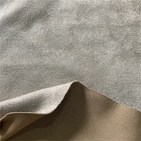 Tissu en micro-suède, velours 100% polyester, collé à la mousse pour siège de voiture/ canapé/ meubles