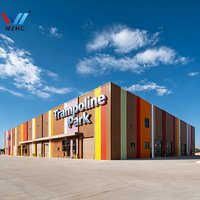 Precios de Mayoreo de Última Generación para Empresas B2B con Zonas de Juego Interactivas, Parque de Trampolines con Estructura de Acero Profesional