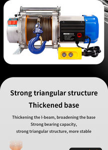 Mini Grúa Elevadora de 500 kg para Construcción Doméstica - Product Image 6