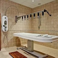 Douche Vichy, pomme de douche professionnelle, bain Vichy, hydrothérapie importée, équipement de bain Vichy, spa, club, hôtel