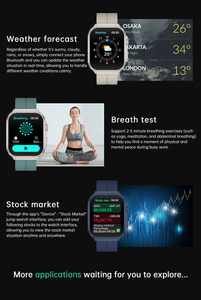 Valdus chế độ năng lượng thấp thời gian dài chờ Thể Thao Smartwatch 3D bề mặt linh hoạt Thiết kế AMOLED Màn hình oa88 - Product Image 5
