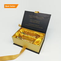 Vente en gros Boîte d'emballage unique de parfum en carton rigide fait à la main de luxe de qualité supérieure pour cadeau cosmétique