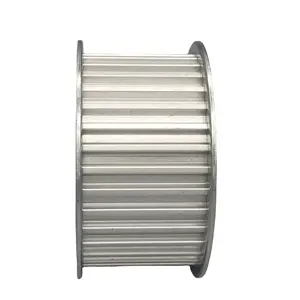 Kualitas tinggi katrol aluminium menyesuaikan bagian dalam bor HTD3M 5M GT2 AT5 taluminum sabuk timing pulley untuk tekstil
