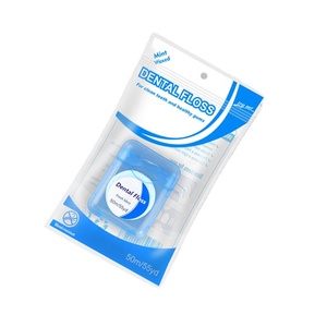 Hilo Dental Encerado con Menta y Logotipo Personalizado al por Mayor, 50M, Dispensador Portátil de PP, Hilo Dental en Bolsa con Cierre Hermético - Product Image 4