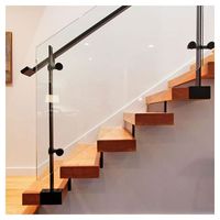 Prix abordables, installation facile, escaliers flottants à faible coût, marches d'escalier préfabriquées en bois