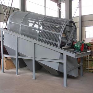 कारखाना अनुकूलन रोटरी ड्रम स्क्रीन ट्राममेल स्क्रीन मिट्टी के लिए मिट्टी के रेत बजरी - Product Image 2