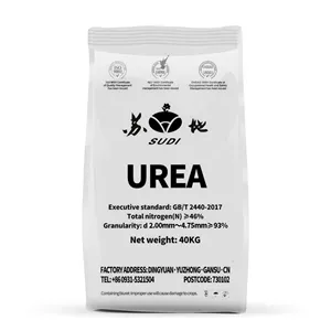 High quality and efficient formula 46% Urea Nitrogen fertilizer Granular and prilled and powder 1000KG/40KG/120KG bag