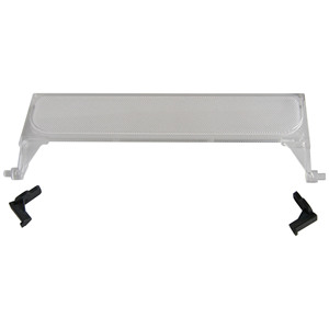 Bureau postal de 17,5 pouces de longueur et 0,8 pouces de hauteur avec clips réglables pour l'organisation du courrier - Product Image 1