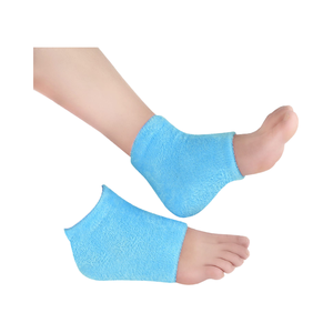 Calcetines Cortos Azules de Algodón y Elastano, Transpirables, Finos, de Color Sólido, para Uso Diario Informal, para Adultos, Estilo Tejido de Verano - Product Image 3