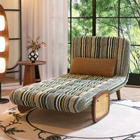 Verwandelbares Schlafsofa mit integriertem Doppelfunktionssystem für kleine Wohnungen, italienischer Minimalismus, multifunktionales Einzelsofa