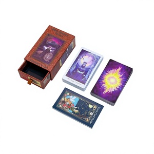Cartes de tarot Angel, jeu de cartes en papier, boîte de 7 x 12 pouces, édition anglaise originale, cadeau de divination - Product Image 4