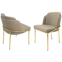 Chaise de cuisine moderne pieds en métal salle à manger restaurant