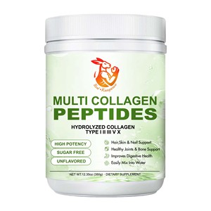 OEM ODM Polvo de Péptidos de Colágeno Múltiple con Vitamina C que Ayuda a que el Cabello Crezca Más Fuerte, Largo y Saludable, Polvo de Péptidos de Colágeno Múltiple - Product Image 1