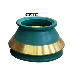 Recambios de revestimiento de tazón cóncavo de acero de alto manganeso, fabricados por proceso de fundición, para nuevas trituradoras de cono HP4 HP5 HP6 para minería de mineral 500 - Product Image 2