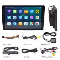 9/10 pouces 2 Din Android voiture pour lecteur DVD Single Din voiture stéréo Audio avec Rotation à 360 degrés Autoradio MP5 lecteur