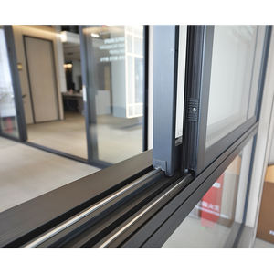 <span class=keywords><strong>Finestre</strong></span> Scorrevoli SUNHOHI con Telaio in Alluminio da 25mm, Chiusura Automatica e Braccioli, Guide per <span class=keywords><strong>Finestre</strong></span> Scorrevoli - Product Image 4