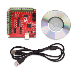 Tarjeta de Control de Movimiento de 4 Ejes con Conexión USB, Placa de Expansión de 100Khz, Compatible con Controladores WinXP y Win7, Tarjeta Controladora USB de 4 Ejes - Product Image 4