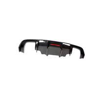 Diffuseur arrière en fibre de carbone pour Audi Q5 SQ5 Sport 2013 2014 2015 2016 2017 2018 avec éclairage