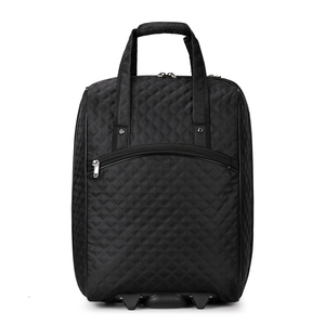 Luxuriöser Polyester Leichtgewicht Faltbarer Funktionaler Reise-Trolley mit Reißverschluss 2 Spinner 360 Grad Große Kapazität - Product Image 6