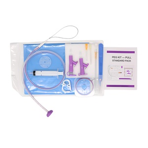 Kit de sonde gastrostomique <span class=keywords><strong>endoscopique</strong></span> <span class=keywords><strong>percutanée</strong></span> (PEG) jetable DSXmed, pack standard, stérilisé à l'oxyde d'éthylène, 12Fr-24Fr, certifié CE, usage médical - Product Image 2