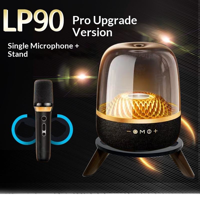 รุ่นท็อปไลน์พร้อมไมโครโฟนและขาตั้งตัวเดียว