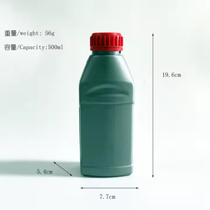 Paquet de 1L de baril d'huile en plastique HDPE de qualité industrielle avec poignée, adapté à l'huile moteur, l'antigel, l'emballage chimique - Product Image 4